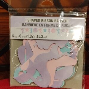 Under the Sea Ribbon Banner – 6 ft – NWT